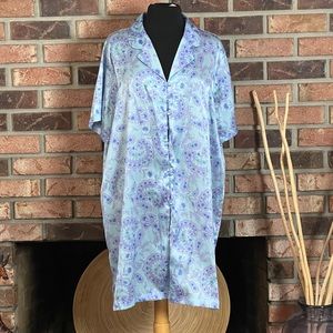 Delicates Floral/Paisley Print Sleep Shirt